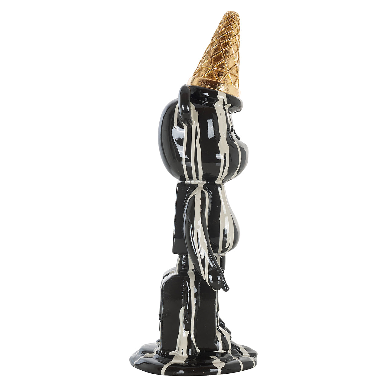 Deco object icebear zwart (Black)