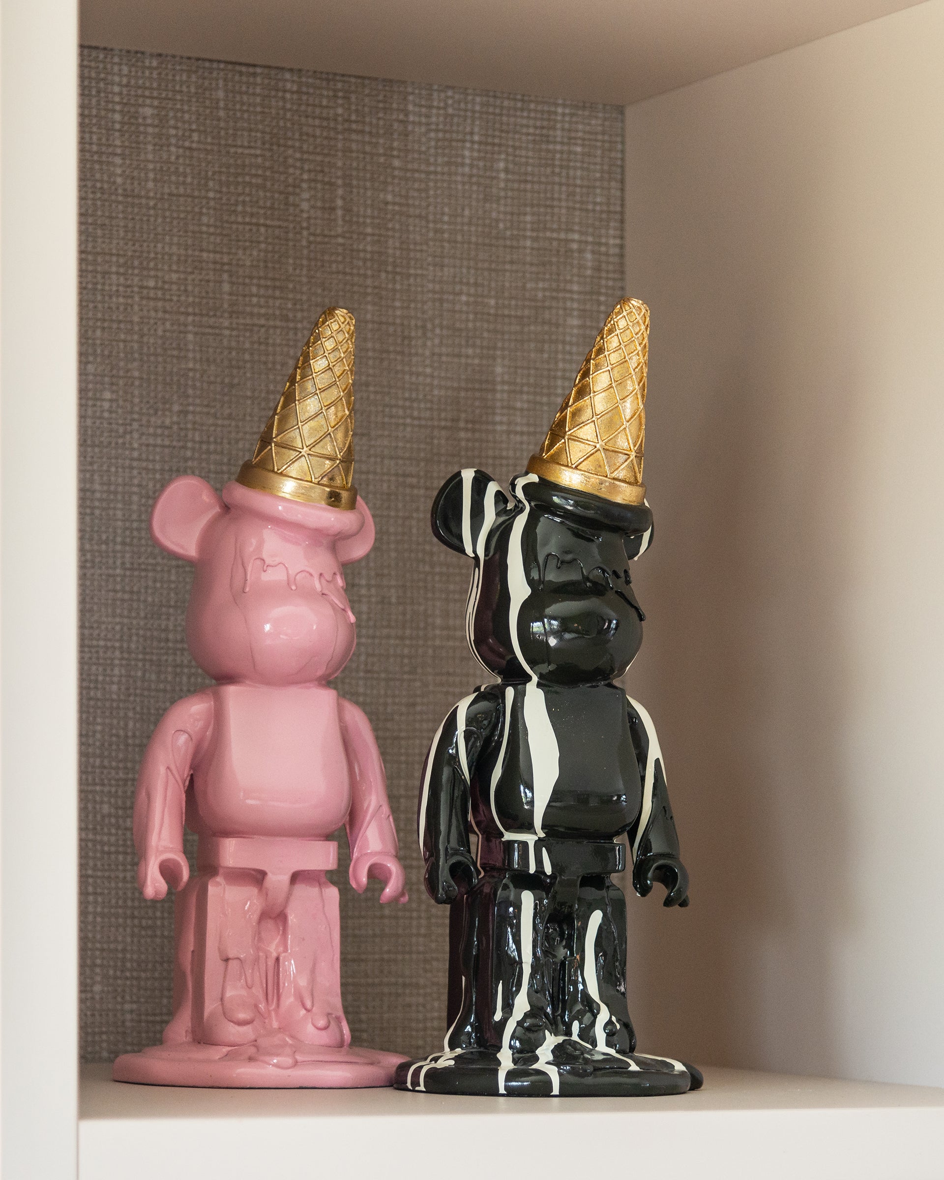 Deco object icebear zwart (Black)