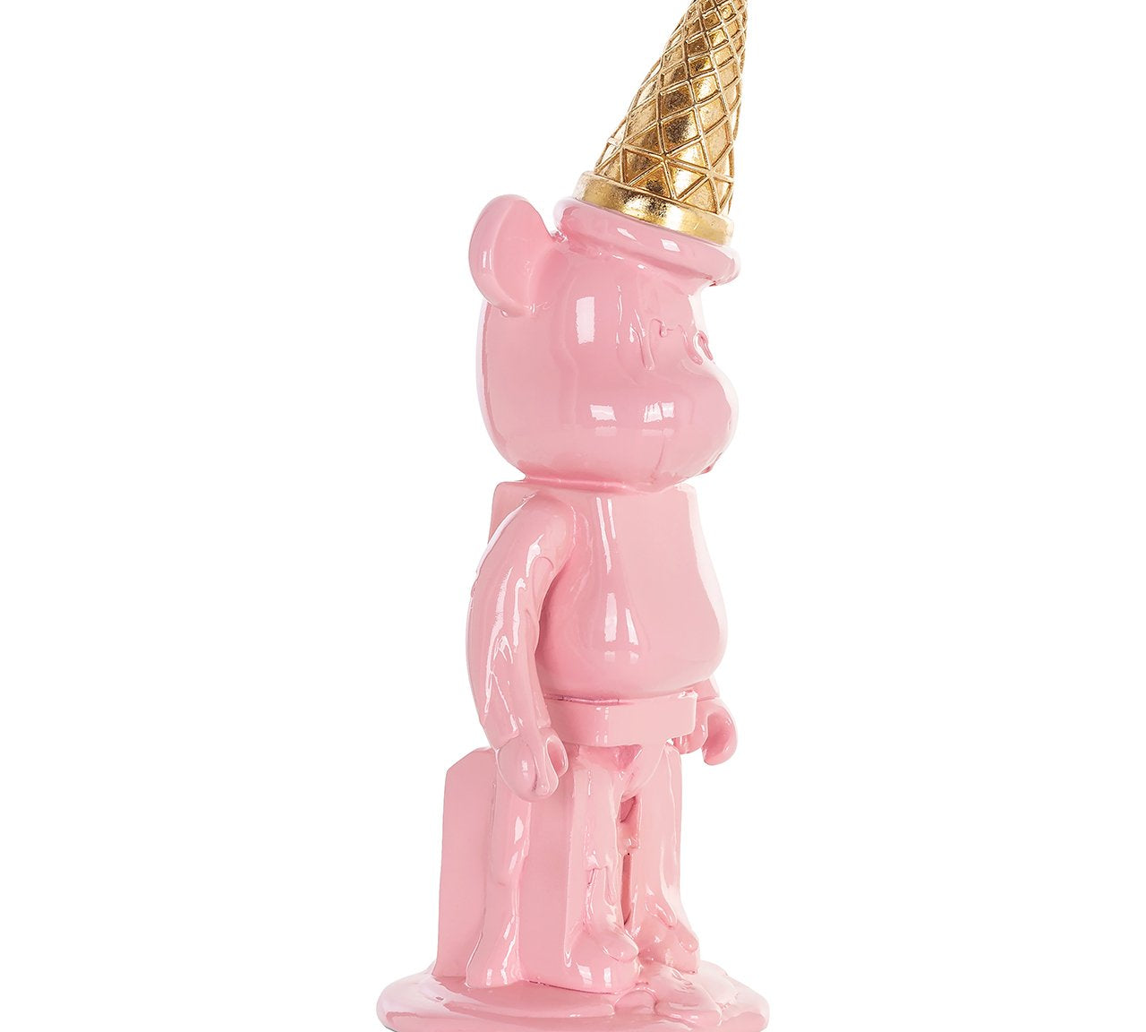 Deco object icebear roze (Pink)