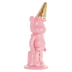 Deco object icebear roze (Pink)