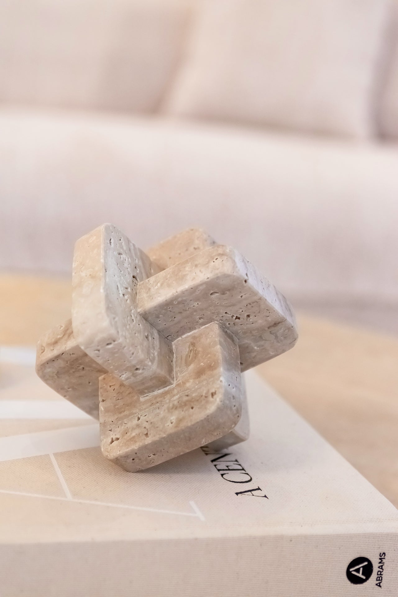 Deco object Mony (Beige)