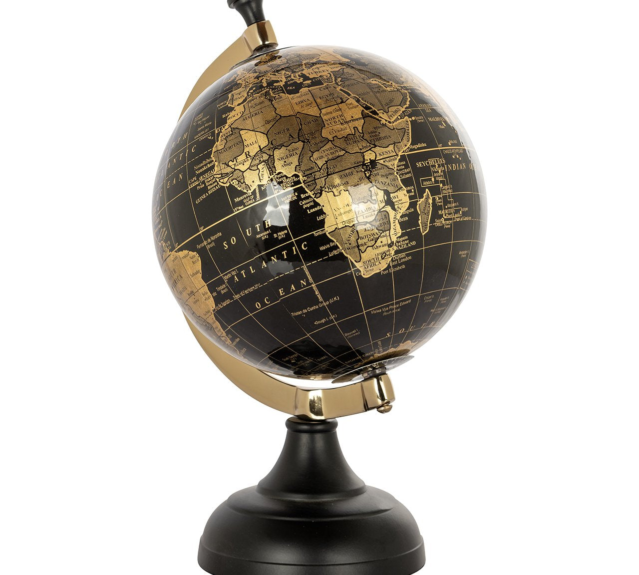 Deco object Jilly (Black/gold)