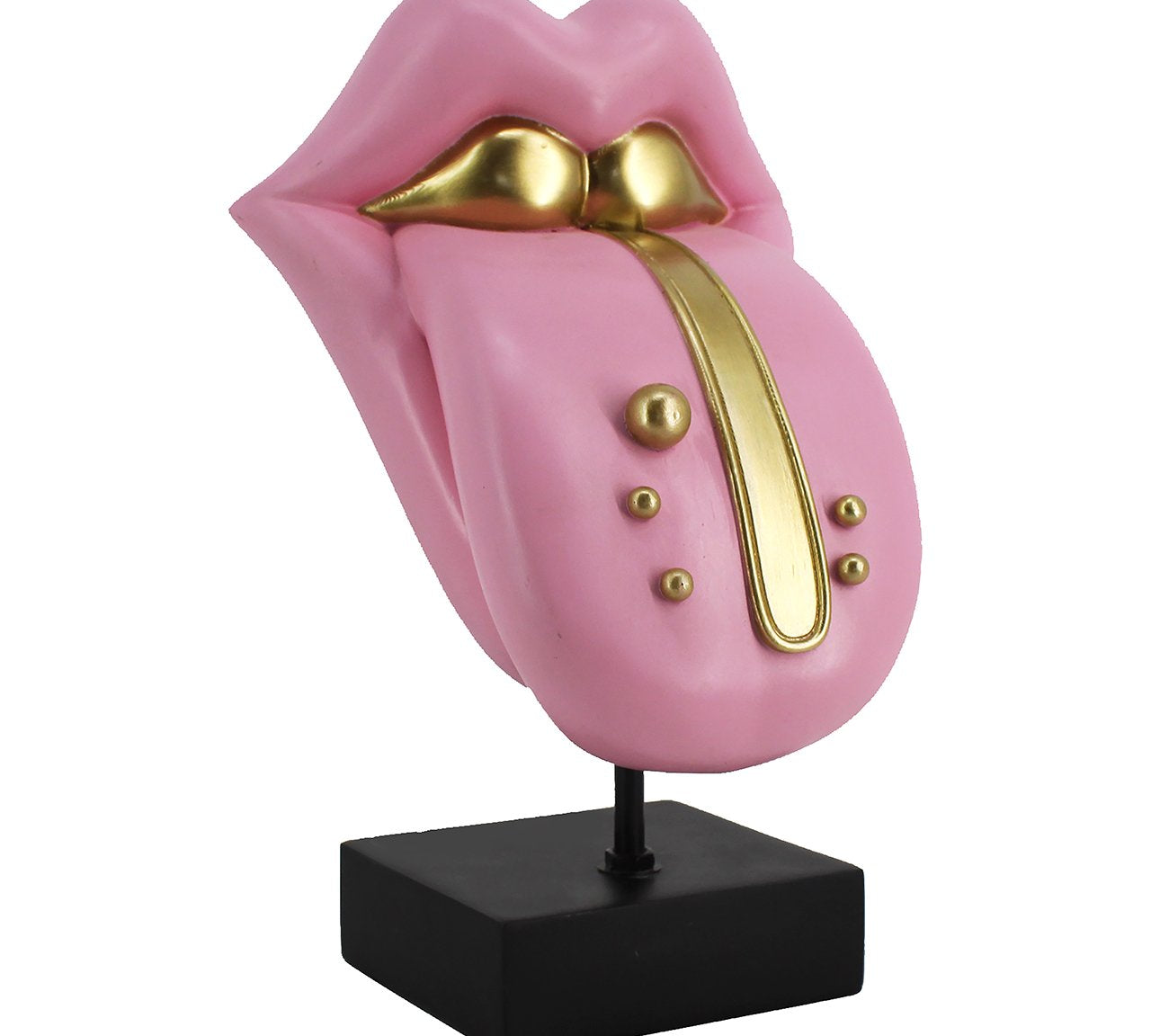 Deco object Tongue roze (Pink)