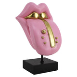 Deco object Tongue roze (Pink)