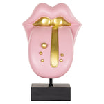 Deco object Tongue roze (Pink)