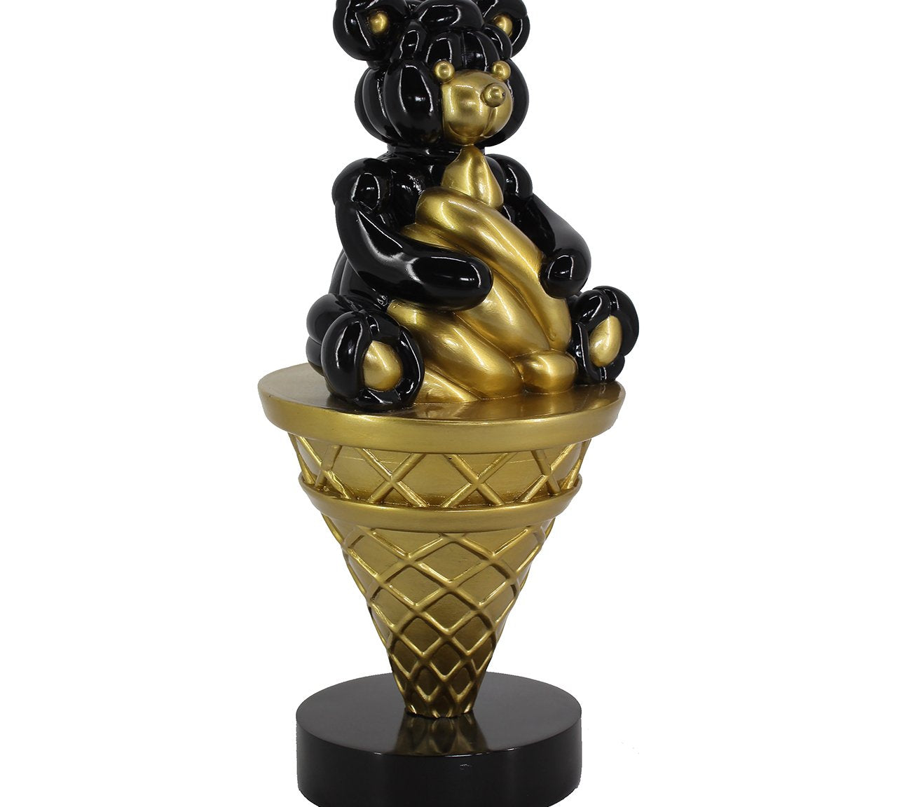 Deco object Harly (Black/gold)