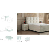 Tweepersoonsbed AMORE met opbergruimte