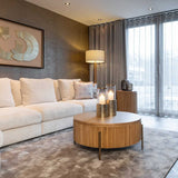 Bijzettafel Belfort 50Ø (Natural oak)