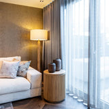 Bijzettafel Belfort 50Ø (Natural oak)