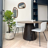 Eettafel SMOKE Walnut 120