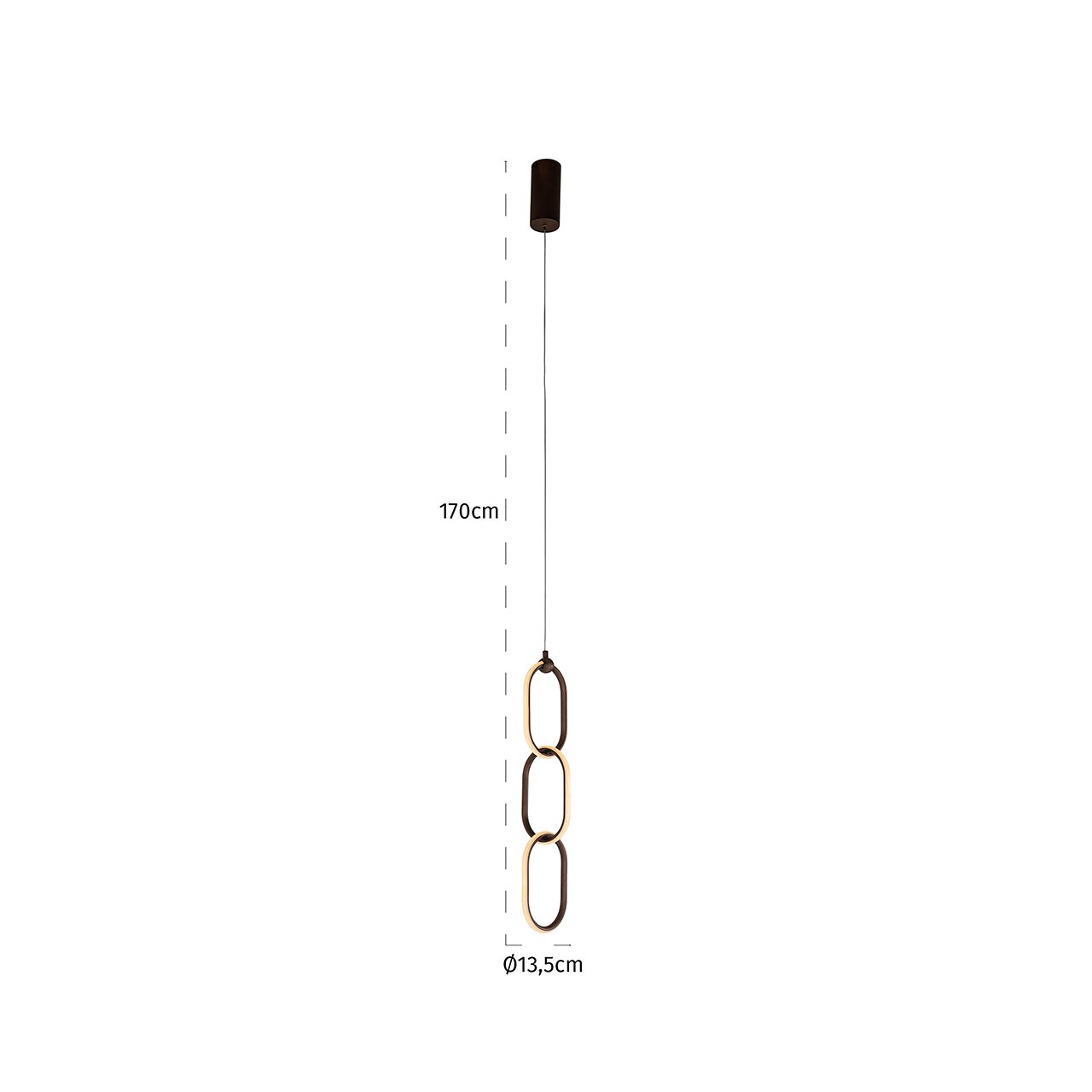 Hanglamp Lacey (Bronze)