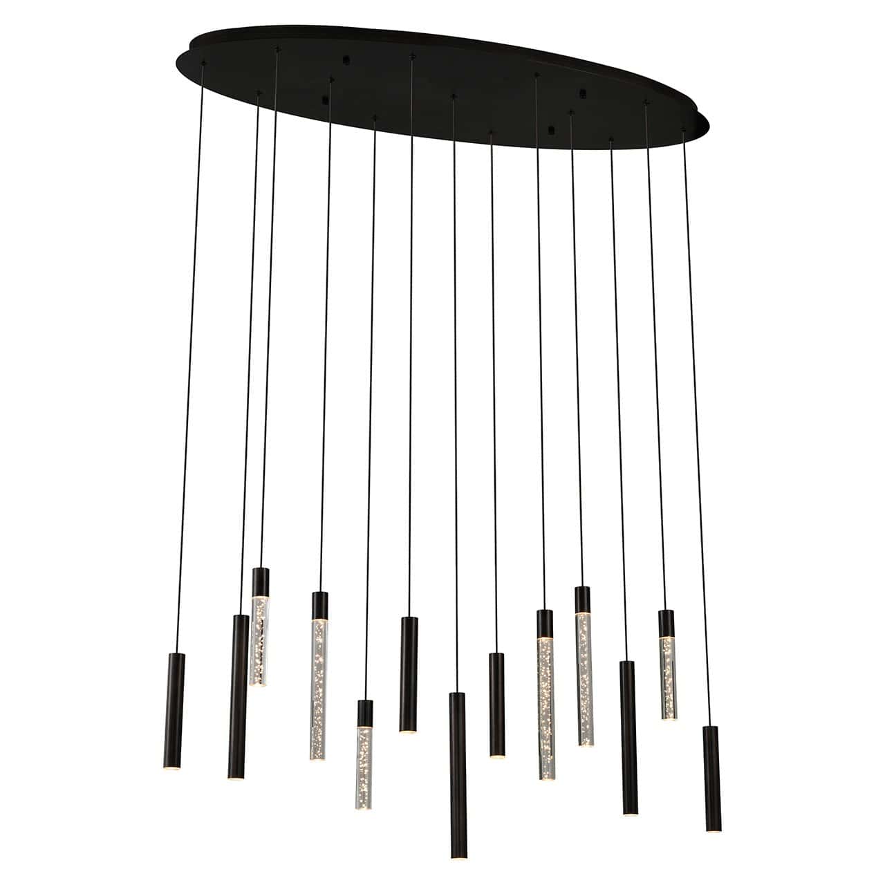 Hanglamp Oxley 13 lampen (Bronze)