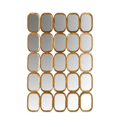 Spiegel Mirror Eva MT63 Gold 140x105x2