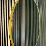 Spiegel Mirror with Light MT-95 Gold Line 100x100