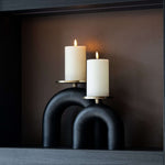 Kandelaar Livi klein (Black/gold)