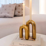 Kandelaar Rowin klein (Gold)