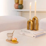 Kandelaar Rowin klein (Gold)