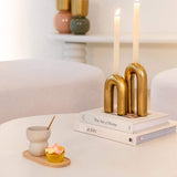 Kandelaar Rowin klein (Gold)