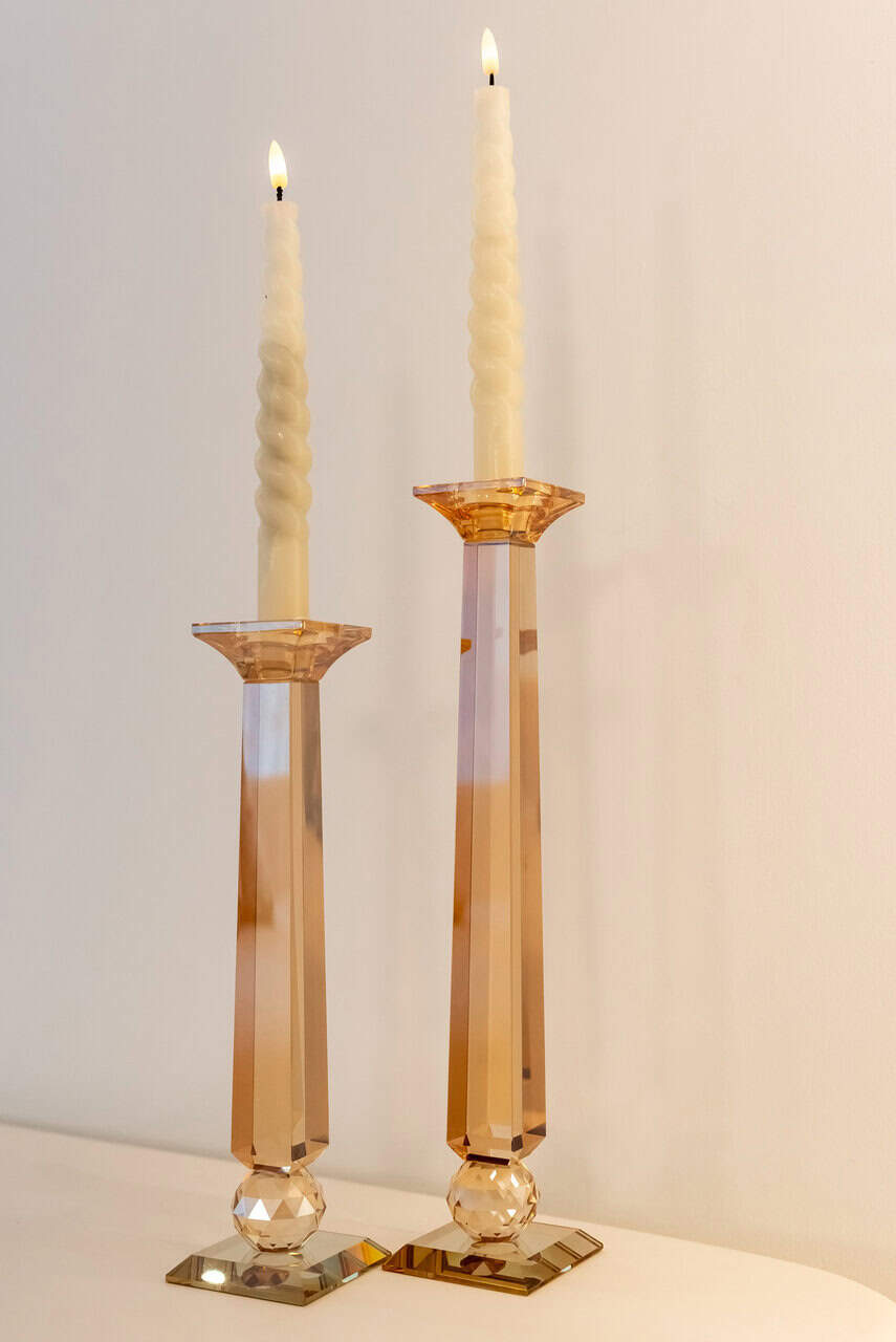 Kandelaar Milou klein (Amber)