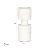 Kandelaar Melle groot (White)