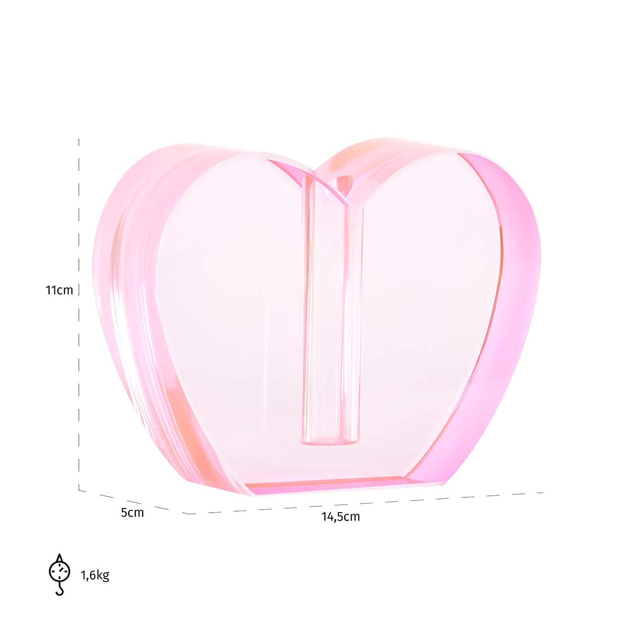 Kandelaar Sanae (Pink)