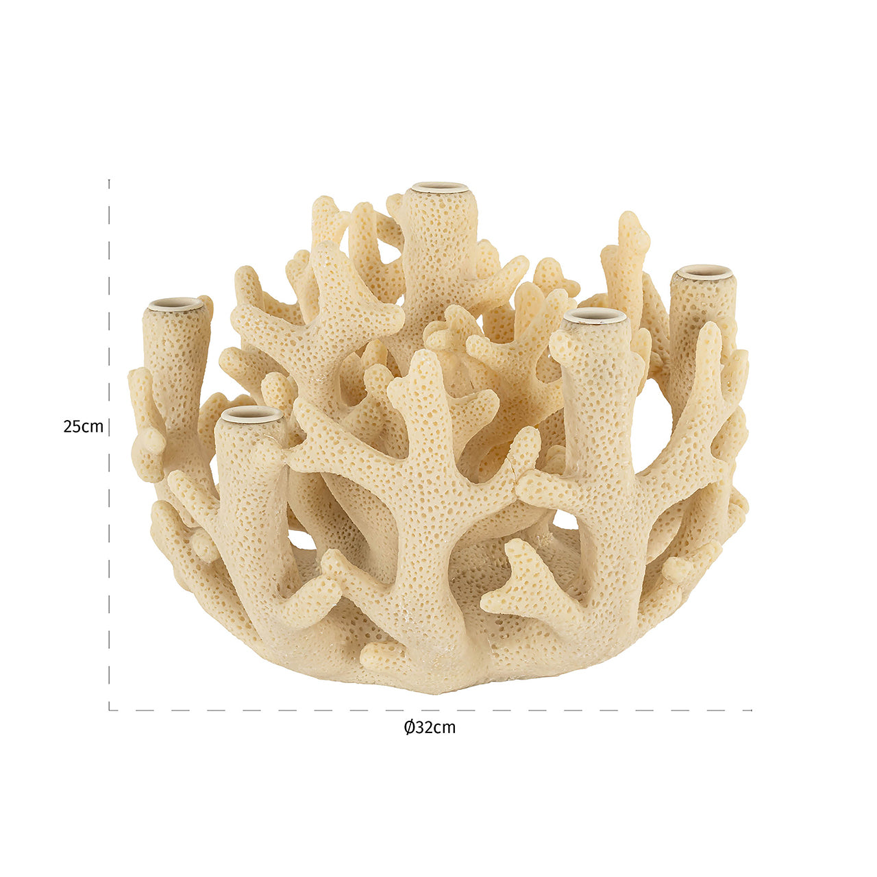 Kandelaar Clarice (White)