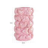 Kandelaar Emel hearts klein (Pink)