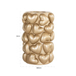 Kandelaar Anne harten groot (Gold)
