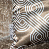 Kussen Marsha 50x50 (Monaco 23050 Chained Quadrant 75 - 8006 Sand)