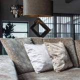 Kussen Marsha 50x50 (Monaco 23050 Chained Quadrant 75 - 8006 Sand)