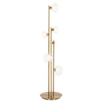 Vloerlamp Luva brass (Brushed Gold)