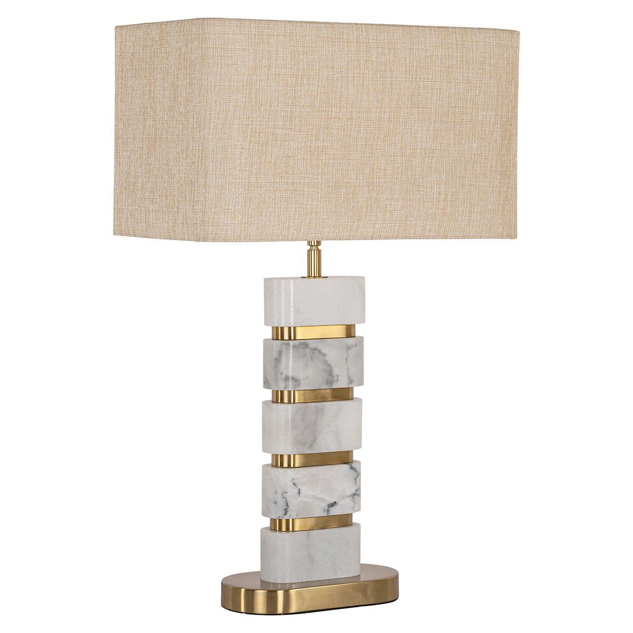 Tafellamp Lenore incl. lampenkap (Gold)