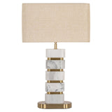 Tafellamp Lenore incl. lampenkap (Gold)