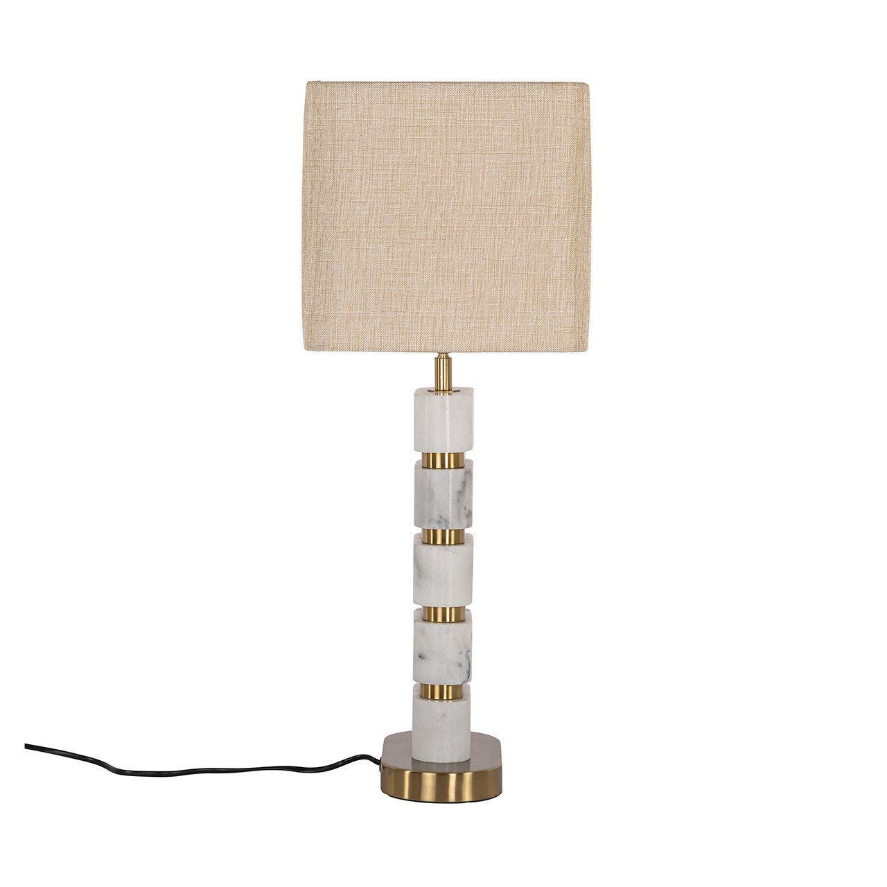 Tafellamp Lenore incl. lampenkap (Gold)