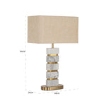 Tafellamp Lenore incl. lampenkap (Gold)