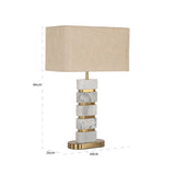 Tafellamp Lenore incl. lampenkap (Gold)