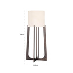 Tafellamp Loura groot (Bronze)