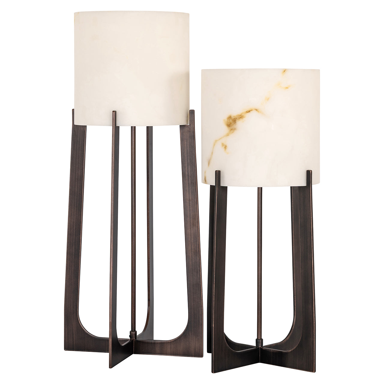 Tafellamp Loura groot (Bronze)