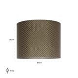 Lampenkap Geo cilinder 50Ø (Donna-21056-Geo Classic Big 9999 Black)