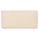 Lampenkap Miley sand bouclé, rechthoekig