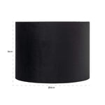 Lampenkap Jaylinn 50Ø zwart (Black)