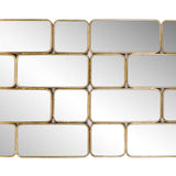 Spiegel Birche met 16 spiegels (Gold)