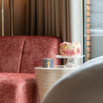 Bijzettafel Fictus Travertine faux (Beige)