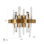 Wandlamp Brigh (Gold)