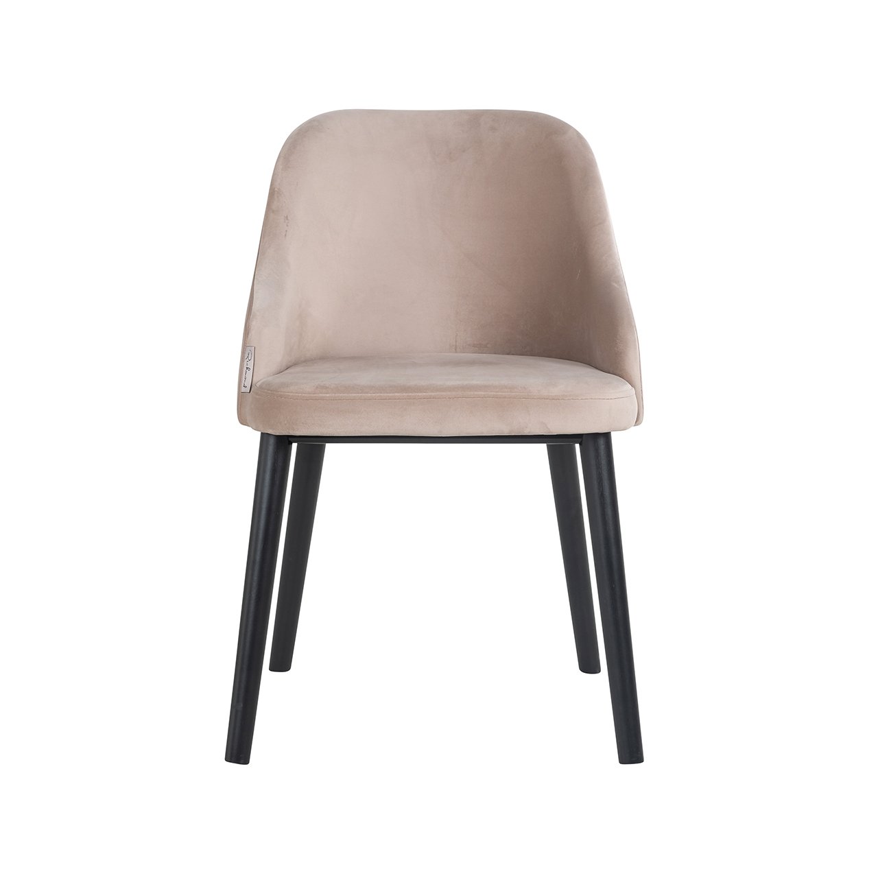 Stoel Twiggy khaki fluweel (Quartz Khaki 903)
