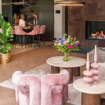 Bijzettafel Douglas 50Ø (Brown)