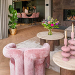 Bijzettafel Douglas 50Ø (Brown)