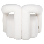 Fauteuil Dana white furry (Himalaya 900 white furry)