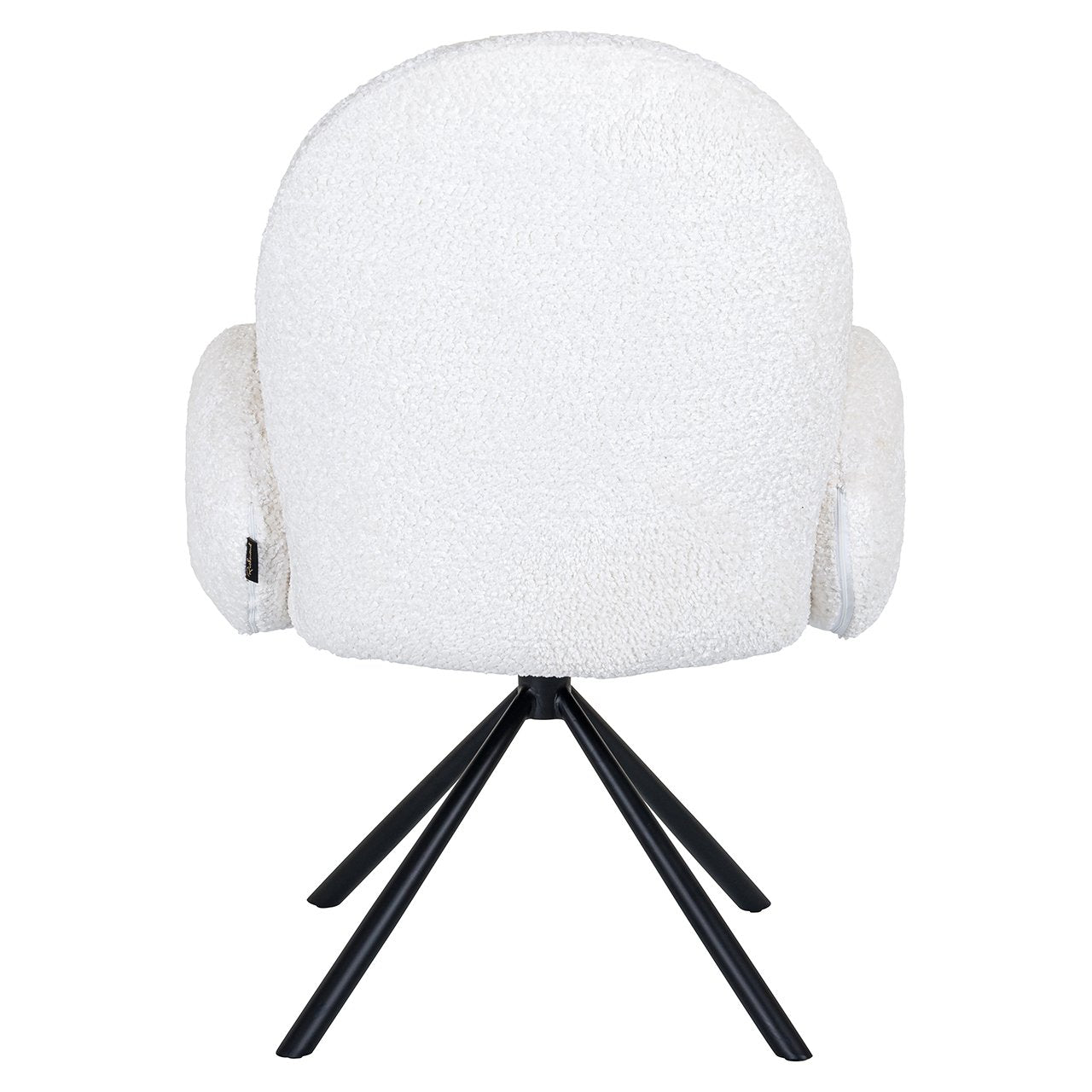 Draaistoel Jolie wit schaap (Sheep 02 wit)