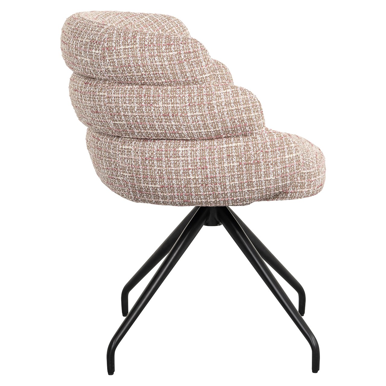 Draaistoel Kayla trendy roze (Be trendy 1673 roze)